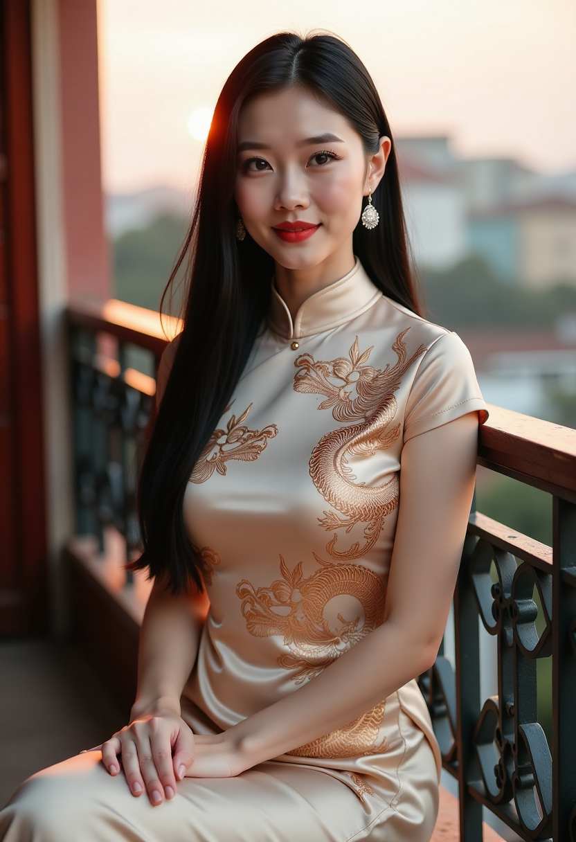 雨巷里的她